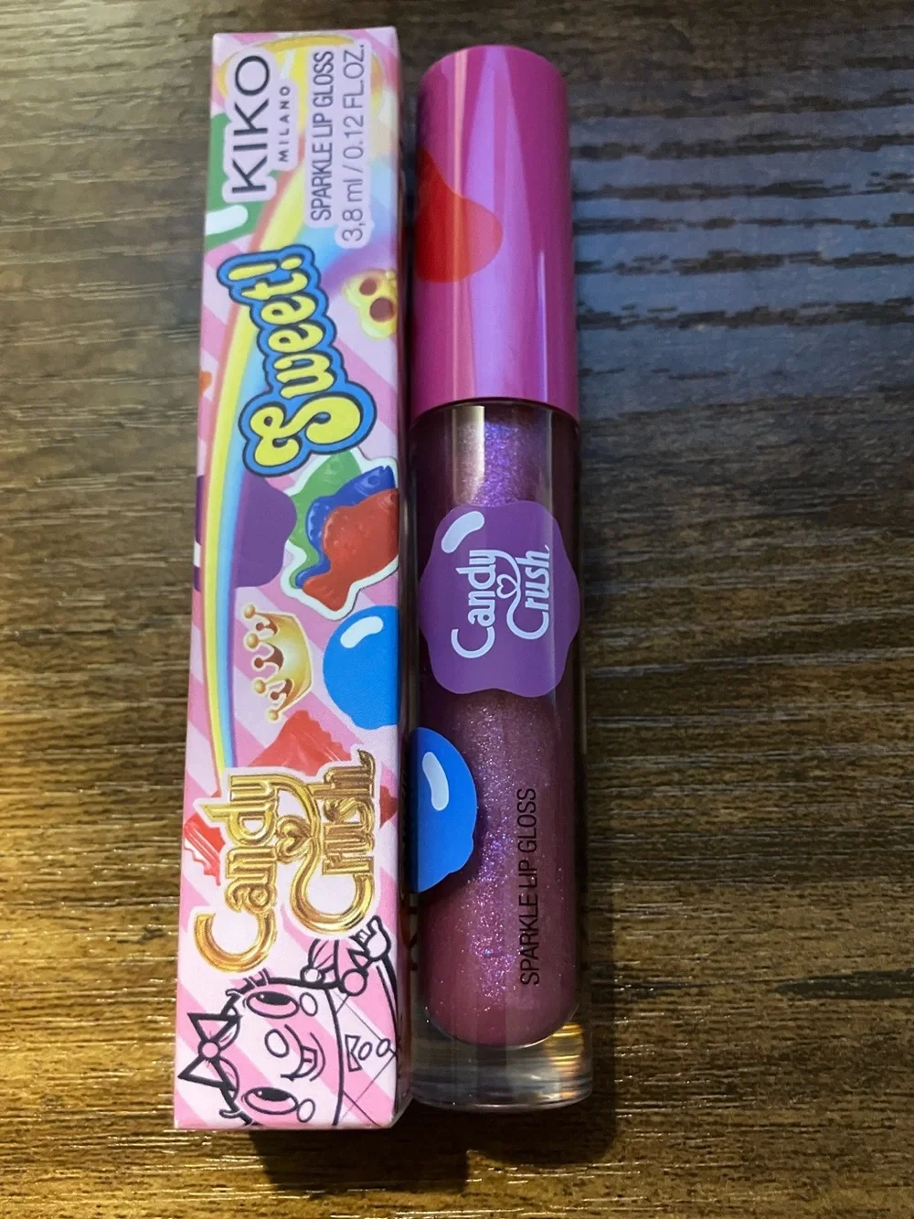 KIKO Milano x Candy Crush™ Sparkle Lip Gloss 02 Sugar Strobe
